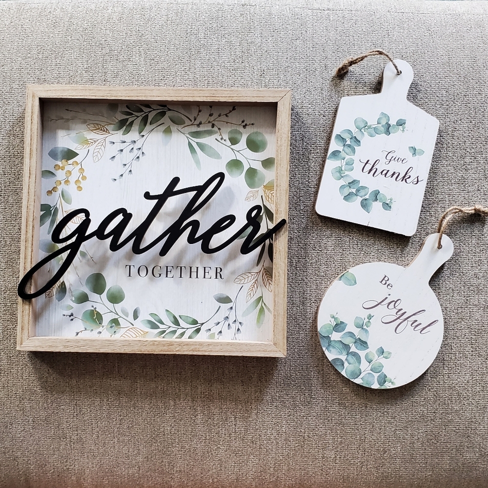 3 piece wall art